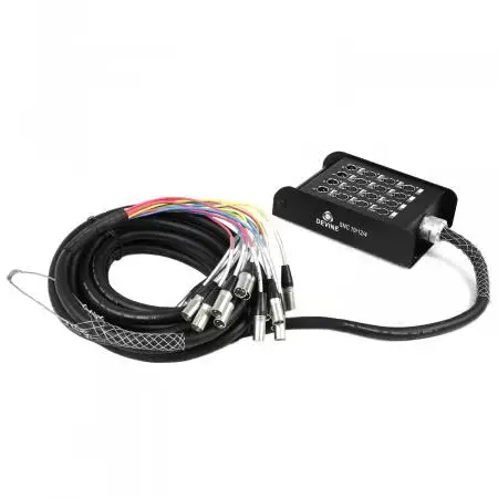 Stagesnake XLR multikabel 12-weg 10 meter
